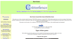 Desktop Screenshot of deergrates.com